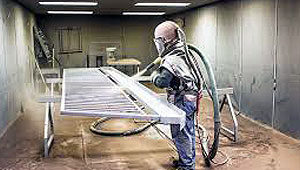 Sandblasting services