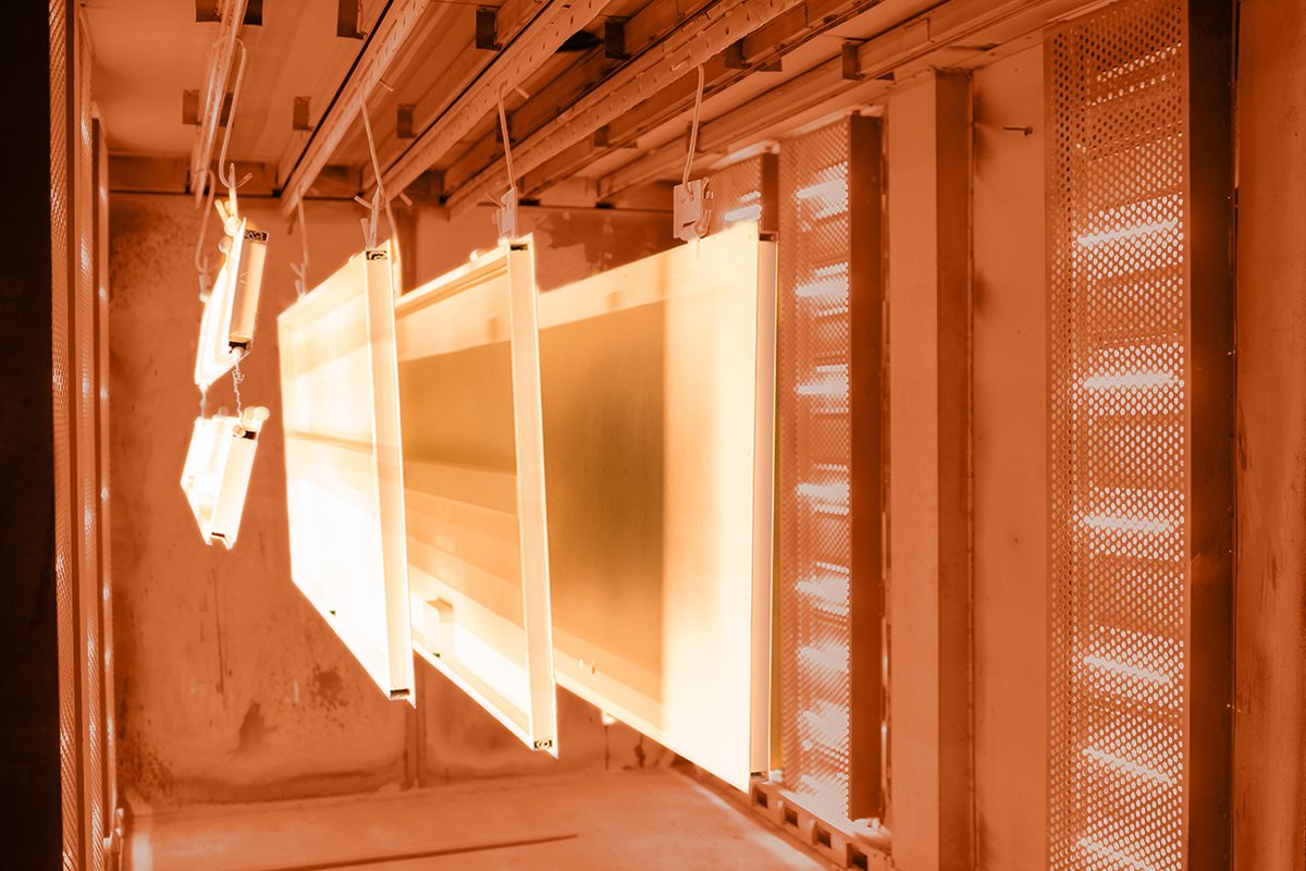 powder coating process